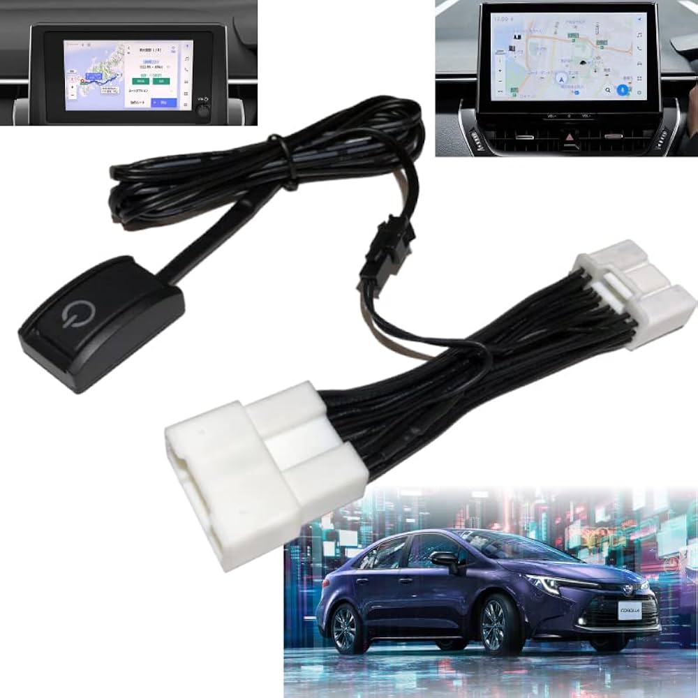 トヨタ純正　カローラツーリング　エントリーナビ 新型カローラツーリング！トヨタ純正エントリーナビを使って試乗